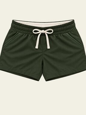Cadets Boy's Classic Cloud Shorts, Cyprus Olive, Size 5/6